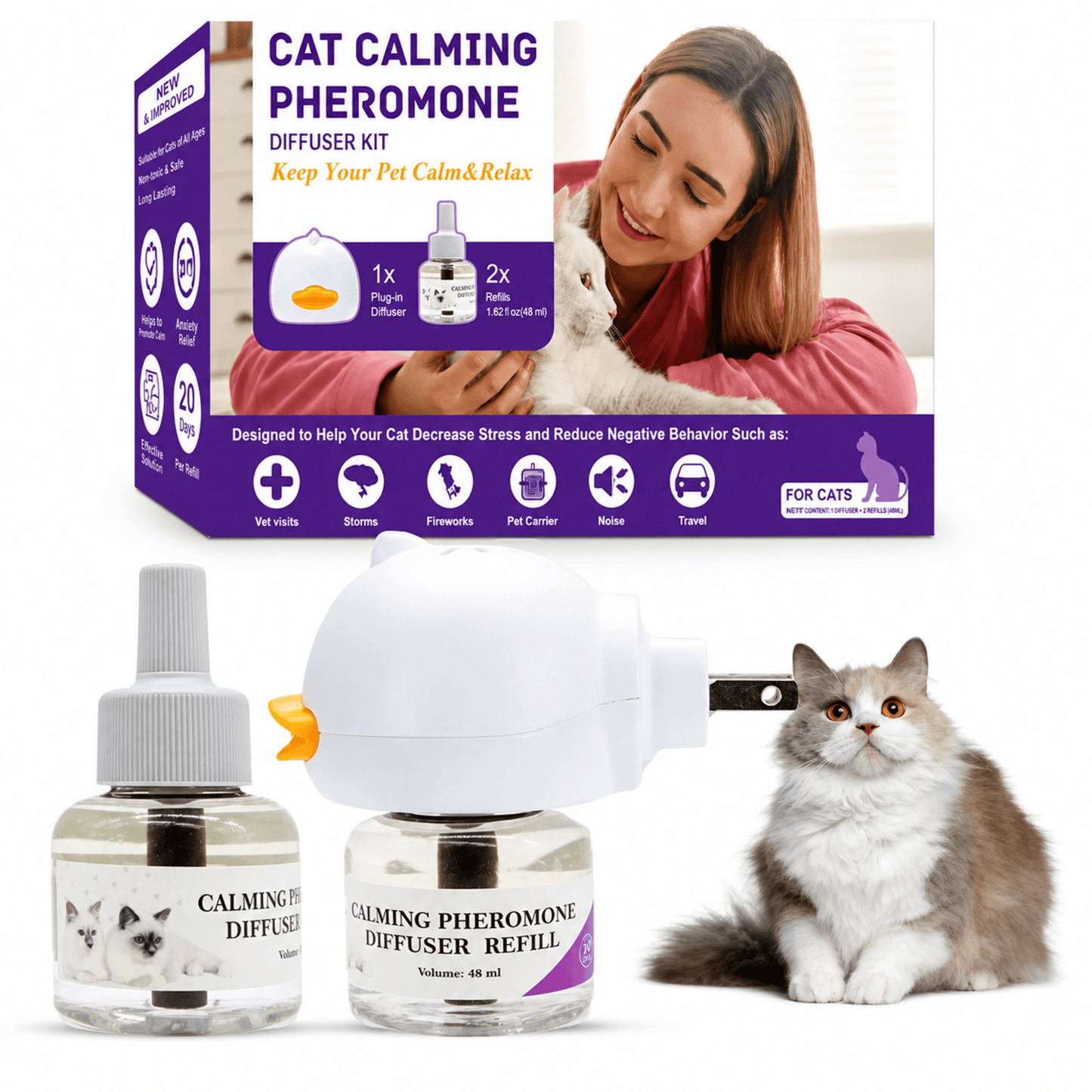 ZenPaw™ — Stop Cat Yowling, Spraying and Stress. For Good.