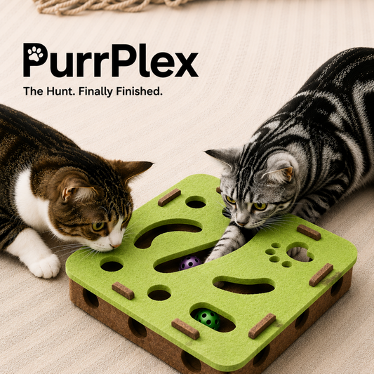 PurrPlex — Finally Give Your Indoor Cat Something Worth Hunting