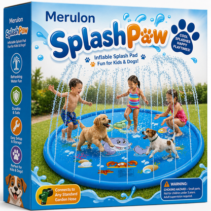 SplashPaws™ — The Backyard Upgrade That Pays For Itself All Summer