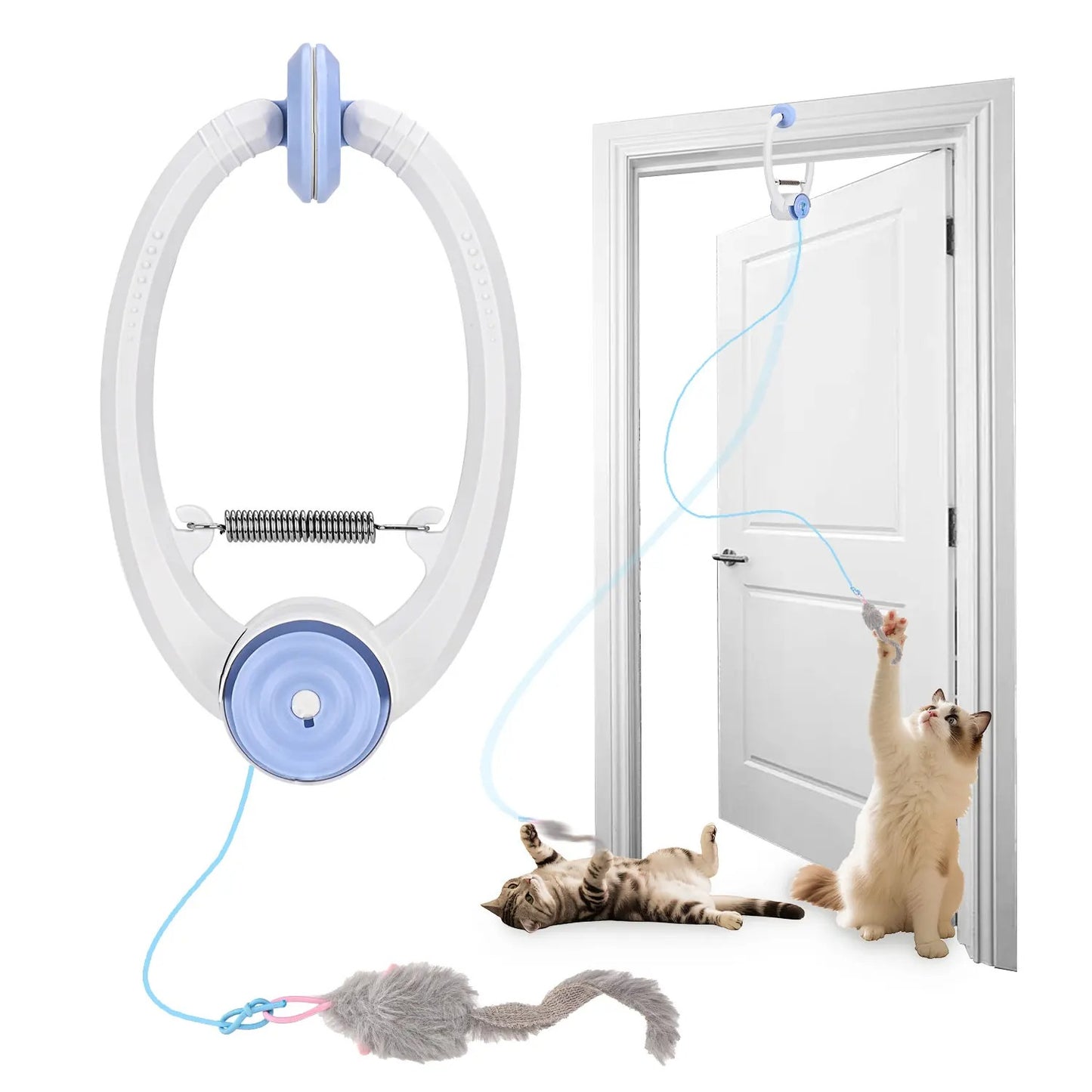 SmartFlap™ Automatic Cat Toy – Keeps Indoor Cats Active & Entertained for Hours