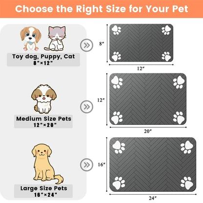 Anti-Mess Pet Feeding Mat
