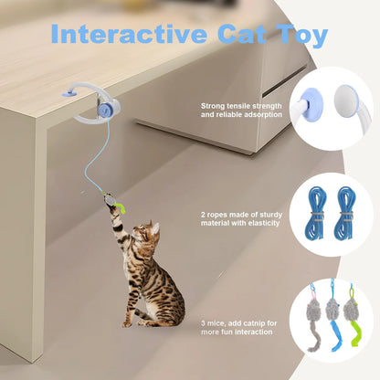 SmartFlap™ Automatic Cat Toy – Keeps Indoor Cats Active & Entertained for Hours