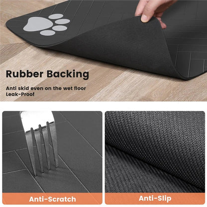 Anti-Mess Pet Feeding Mat