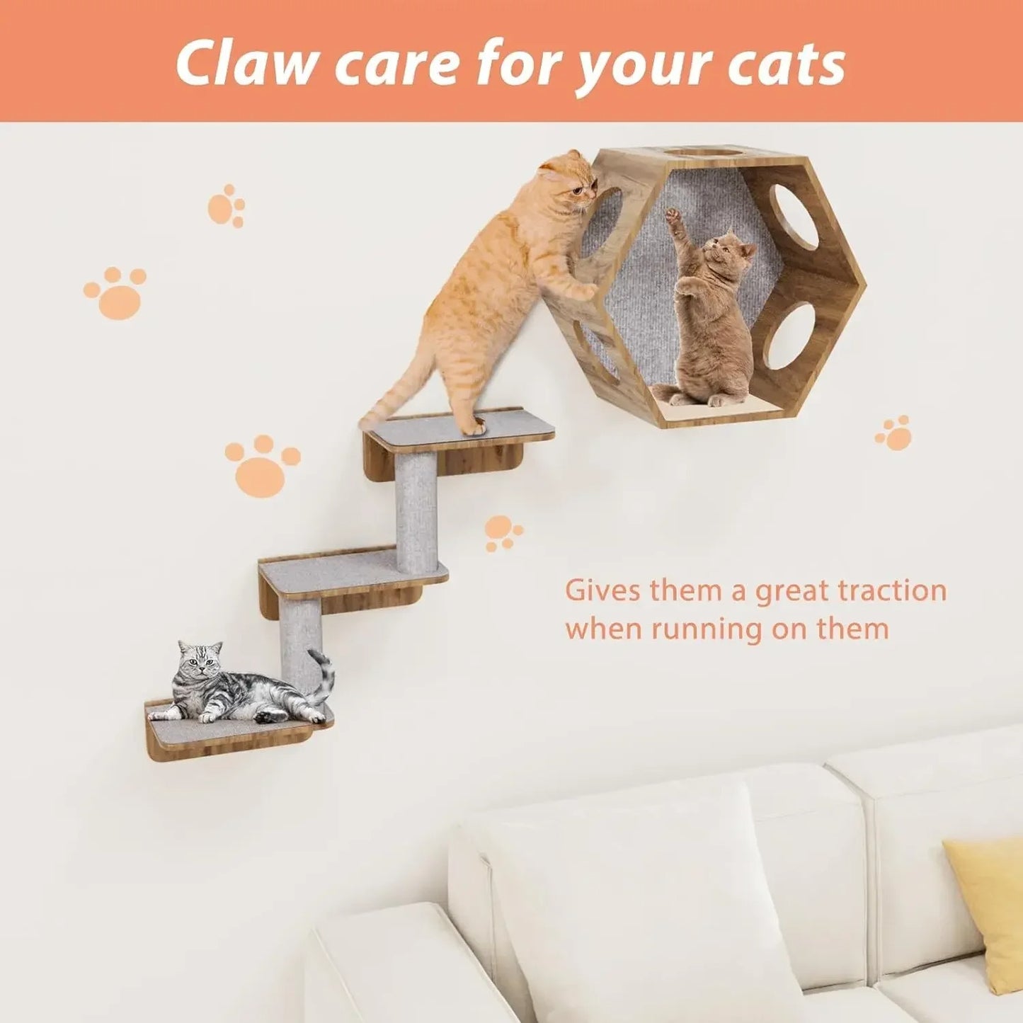 KittyGuards - Happy Kitty, Spotless Sofa