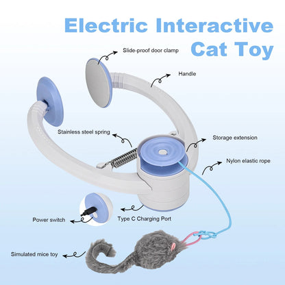 SmartFlap™ Automatic Cat Toy – Keeps Indoor Cats Active & Entertained for Hours