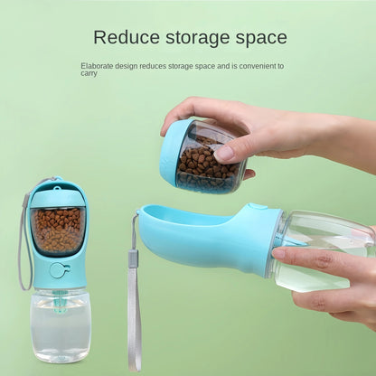 Portable Pet Feeder Bottle